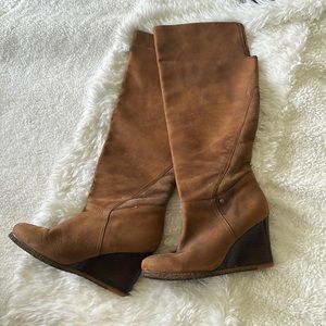 UGG Water Proof Knee High Wedge Boot
